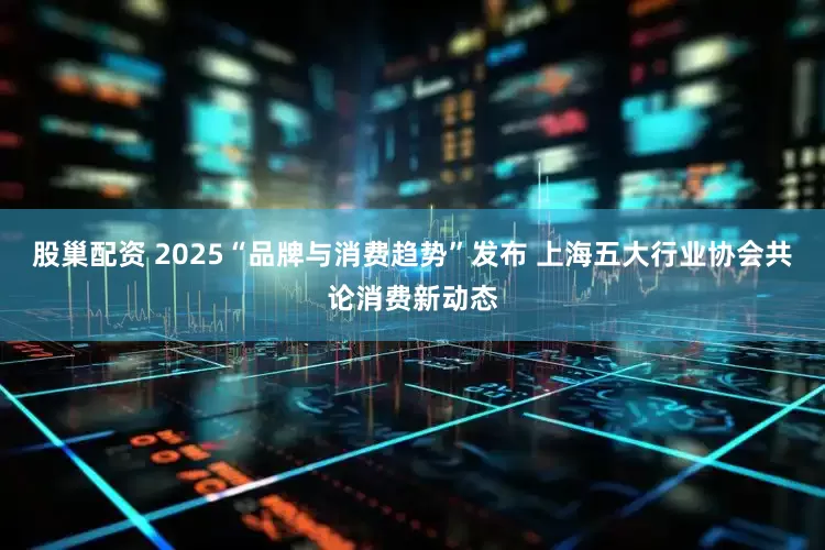 股巢配资 2025“品牌与消费趋势”发布 上海五大行业协会共论消费新动态